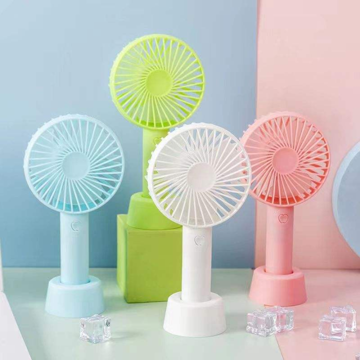 Mini Fan USB Charging Plastic Portable Handheld Cooling Fan for Summer Mini Fan