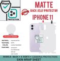 APPLE IPHONE 11 FULL BACK 360 premium Protection Skin Wrap full cover Premium Quality sheet Apple iphone 11. 