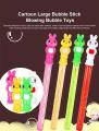 Cartoon Bubble Maker Stick Fun Play 10 inches Random Character. 