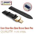 22mm Genuine Leather Watch Band Straps Band For Samsung Gear S3 Smartwatches Galaxy Watch, Moto 360. 