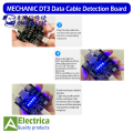 MECHANIC DT3 USB Cable Tester Data Cable Detection Board for iOS Android Type-C by Electrica. 