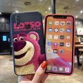 YIWESAN Case For vivo Y12 Case With Fashion Cartoon Lucky Lotso Bear New Design Shockproof Phone Casing Full Back Cover Camera Side Edge Soft Silicone Pattern Case Protection Cases Back Softcase. 