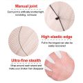 Hairnets Invisible Soft Disposable Hair Net Ballet Dance Bun Hair Cover Hair Nets Elastic Edge Mesh Hair Styling. 