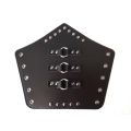 Punk Hip Hop 1Pc Cosplay Leather Armor Arm Cosplay Bracer Pirate Knight Gauntlet Wristband Bracer Accessories New Men's Bracelet. 