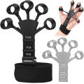 (SNK FITNESS) Adjustable Finger Exerciser and Finger Stretcher - Grip Strength Trainer for Hand Therapy, Rock Climbing - Relieve Pain for Arthritis Hand Grip Strengthener. 