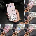 Waterproof Anti-knock Phone Case For Samsung Galaxy M20/SM-M205FD Phone Pouch Silicone Cute Back Cover Couple Durable. 