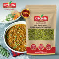 Daal Sabut Moong - Sabut Moong Dal - Daal - Sabut Mong Daal - green Gram Lentils Pulses Whole Premium - 250g Pack By Kitchen Time Foods. 