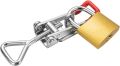 Adjustable Toggle Latch Clamps Heavy Duty Quick Release Hasp Latch with Lock Hole for Gate, Cabinet Door, Box Case, Industrial Equipment and More. 3 Sizes Available.. 