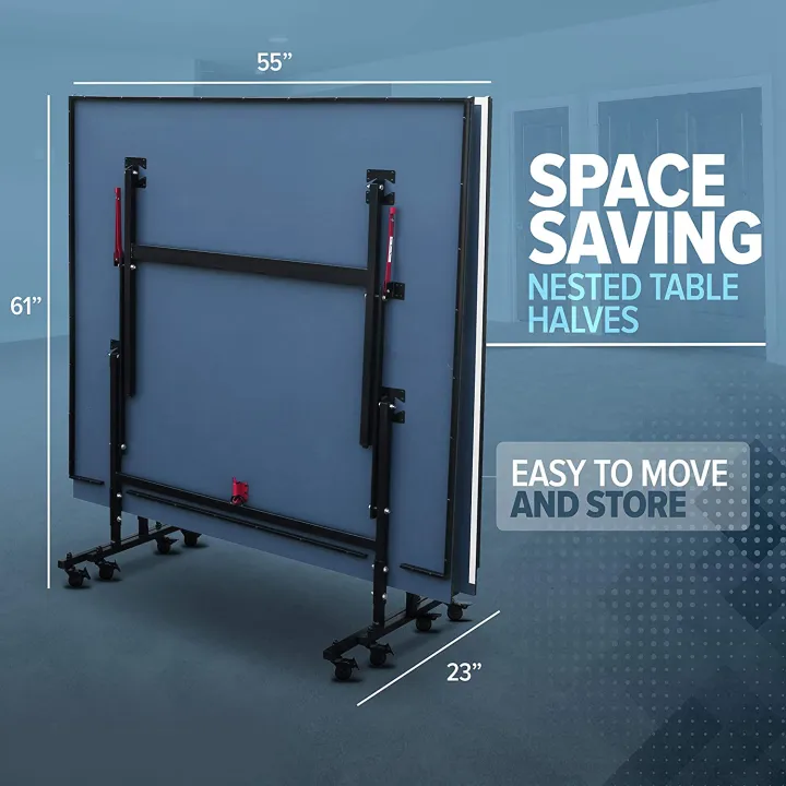 Professional%20Butterfly%20Table%20Tennis%20Table%208%20Wheels%20Standard%20Size%209x5%20FT%20Quick%20Assembly,%20Playback%20Mode,%20Space%20Saving%20Storage,%20Tournament%20Size%20(Table%20Only)%20-%20Image%204