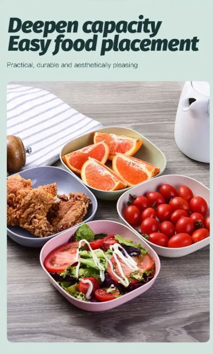 10pcs%20plastic%20plate%20set%20with%20tray%20/%20stand%20,%2010Pcs%20Multi-function%20Spit%20Bone%20Dish%20Household%20Food%20Grade%20Plastic%20Spit%20Bone%20Dish%20Set%20Dining%20Table%20Garbage%20Plate%20-%20Image%206