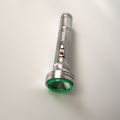 Kaida tiger head brand KD500 nostalgic iron iron three-section No. 1 battery old-fashioned flashlight. 