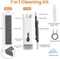 SP Dealz 7 in 1 Electronic Cleaning Kit for Airpod & Laptop | Screen Dust Brush Including Soft Swipe Airpod Cleaner Pen | Key Puller and Empty Spray Bottle (MultiColor, 1pc). 