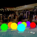 Glowing Beach Ball remote control LED light Swimming Pool Toy 13Colors Glow Ball. 