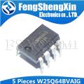 5pcs W25Q64BVAIG DIP8 25Q64BVAIG DIP 25Q64 W25Q64 DIP-8 64M-BIT SERIAL FLASH MEMORY WITH DUAL AND QUAD SPI. 