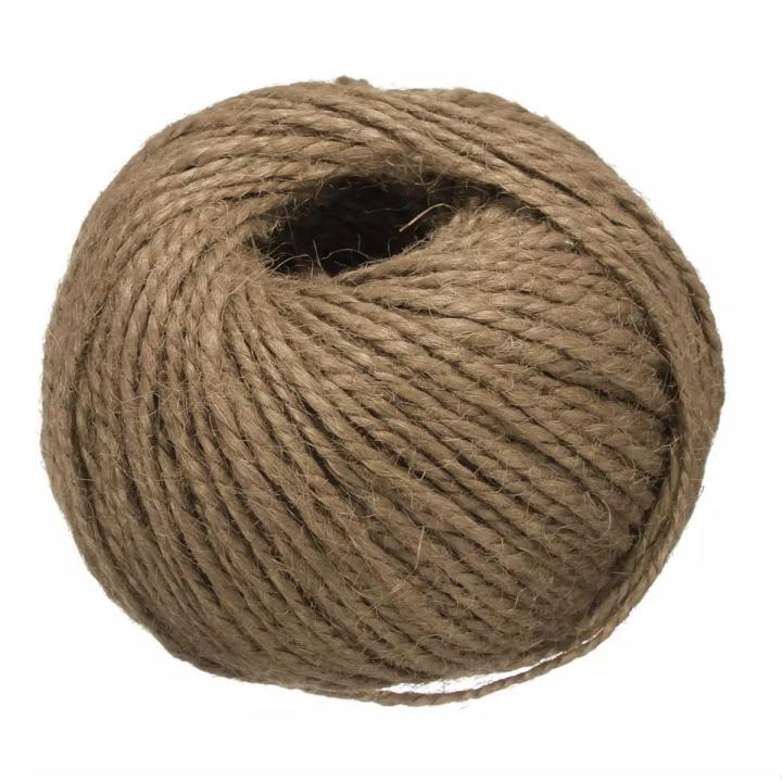 3mmx300 meter jute rope simple-jute thread simple -brown
