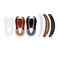 Banana Hair Clips Clincher Large Double Comb Banana Clip Banana Fishtail Clip-mix-color. 