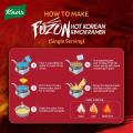 Knorr Fuzon Hot Korean Kimchi Ramen - 133G. 