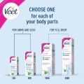 Veet Pure Hair Removal Cream Sensitive 25g - Half Arms. 
