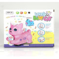 Electric Lovely Baby Cat Toy With Music & Lights - White. 
