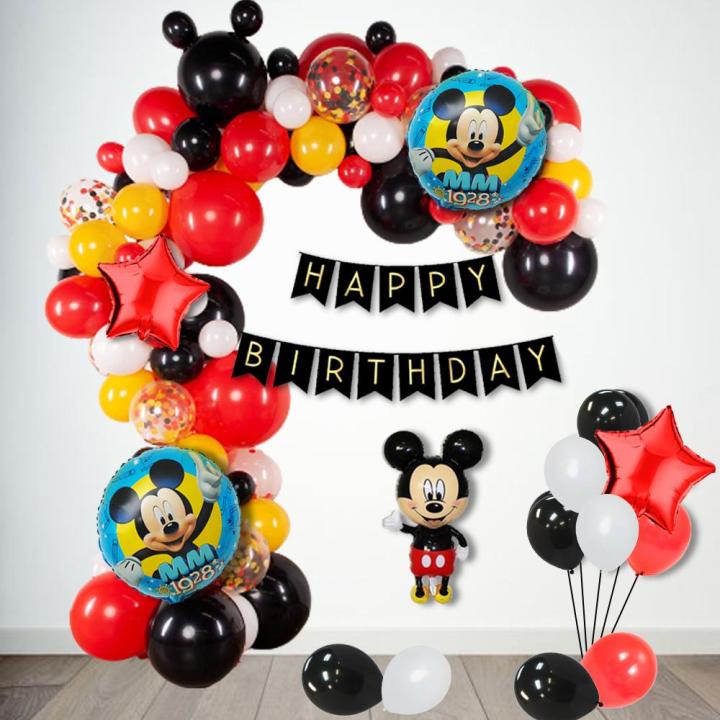 Micky%20Mouse%20Happy%20Birthday%20Theme%20Decoration%20for%20Girls%20&%20Boys%20%7C%20Pack%20of%2078%20Pcs%20-%20Image%202