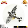 Air Force Pin Brooch - Alloy Antique Airplane Retro 533 Air Plane Pin Brooches and Brooch Badge Lapel Pins For Men - Bronze/Silver/Golden Color. 