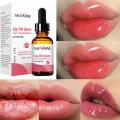 Lasting Volumising Lips Serum Plumper Repairing Reduce Fine Lines Fuller Filler Bigger Pulp Lips Moisturizing Care Essence 10ML. 