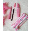 Liquid Eyeliner Pencil+Waterproof Mascara Set Cosmetics New Brand Eye Liner Thick Curling Mascara Eyebrow Pencil Makeup. 