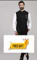 Black Waist Coat  | Premium Quality Waistcoats For Men Stylish. 