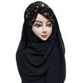 Sekwance star Fancey Ready to wear Hijab Luxury Fashion Perfect For Wedding and Party wear Scarf Shazi Collection. 