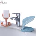 Leaf Shape Soap Box Self Draining Soap Holder Decorative Drainage Soap Holder. 