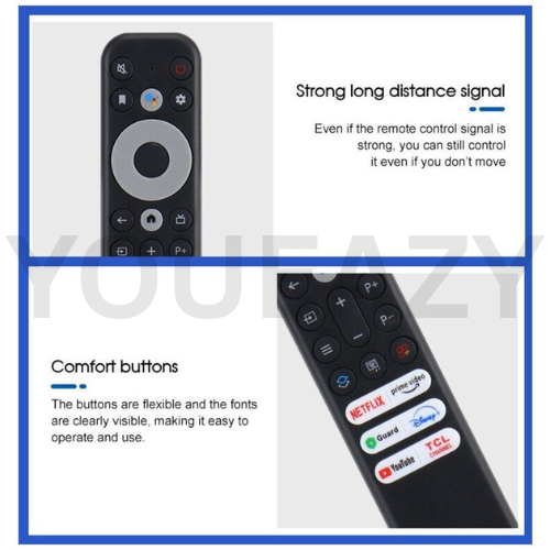 Cl Remote T.CL new Android led Remote with voice control pairing Smart Features ...