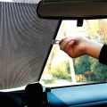 Sunshade Roller Blackout Suction Cup Blinds Curtains for Kitchen A. 