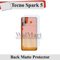 Back Matte Protector For Tecno Spark 5 - Soft Film. 