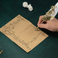 Quill Pen Set Fadeless Comfortable Grip Feather Dip Pen Set. 