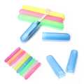 Travel Tooth Brush Cover Portable Toothbrush Case Box Plastic. 