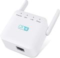 Wireless  WiFi 300Mbps WiFi Range Ext for Home and Office, WiFi Long Signal Amplifier 5Ghz 2.4G - White. 