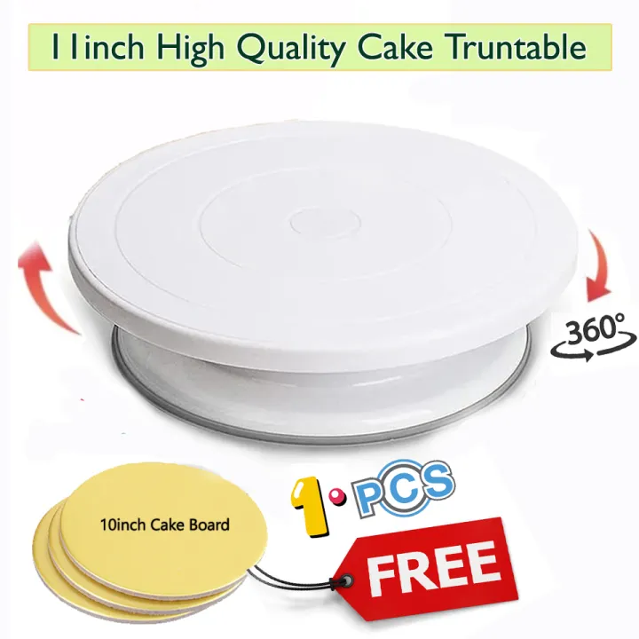 11%20inch%20High%20quality%20Rotating%20Cake%20Turntable,%20Turns%20Smoothly%20Revolving%20Cake%20Stand%20Cake%20Decorating%20Kit%20Display%20Stand%20Baking%20Tools%20Accessories%20Supplies%20for%20Cookies%20Cupcake,%20cake%20turn%20table%20-%20Image%203