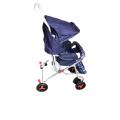 Alloy Foldable Baby Stroller Pram For Newborn Blue color. 
