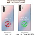 Samsung NOTE 10 PLUS OR NOTE 10 PRO SOFT SILICON TPU TRANSPARENT BACK COVER. 