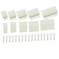 Pack of 2 - 6 Pin Single Row Molex Female Connector for Cable Mount. 