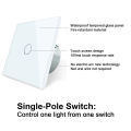 LIVOLO Touch Control SWITCH Socket 1 Gang - 1 Way. 
