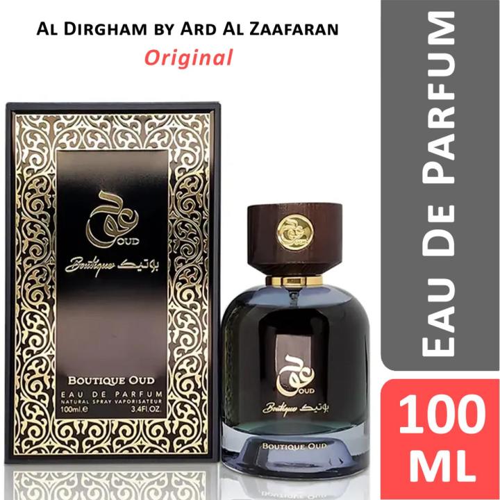 Boutique Oud Perfume 100ml EDP By Ard Al Zaafaran PERFUME FOR MEN AND WOMEN