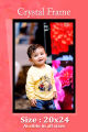 Customized Photo Print with Crystal Frame Digital Premium Quality Resolution HD Print Glossy & Matt Finishing Frame 4x6 to 20x30 crystal set. 