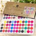 Glowing Face 48+48 Colours Makhmali And Matte Touch Eyeshadow Palette. 