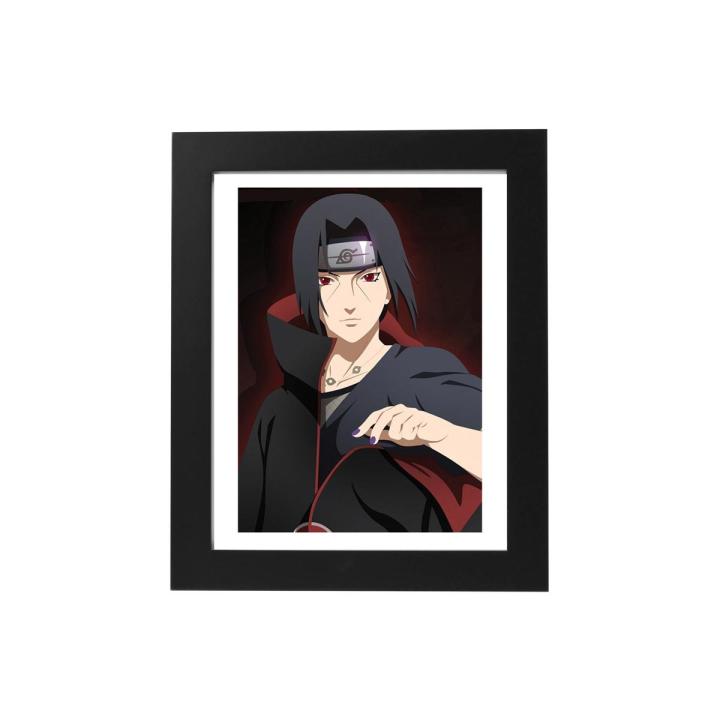 Itachi Uchiha Naruto Anime Enthusiasts Otaku Cartoon Network Nostalgic Posters Room Posters Vinyl Paper Music Vintage Posters Home Room Art Painting Wall Poster