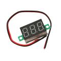 DC Mini Voltmeter 0-30V 7-Segment Display and  0-100V dc mini voltmeter. 