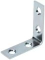 L Bracket Corner Braces, Small Metal L Brackets for Wood, 1.5 Inch Steel. 