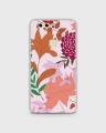 Huawei P9 Cover In Hybrid Soft Case Cover Tpu Flowers Style - 1Cover2167-. 