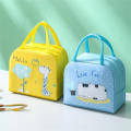 Portable Cartoon Bento Bag Lunch Lunchbox Bag Insulation Bag School Work Lunch Bag Food Fresh Cooler Bags Travel Storage Ice Bag. 