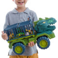 1 Pc Big Dinosaur Car Truck Dinosaur Set Jurassic Toys -Dinosaur Transport Truck Playset Toys with 3 Dino Figures Large Size Musical Vehicle Carrier Car Toy. 